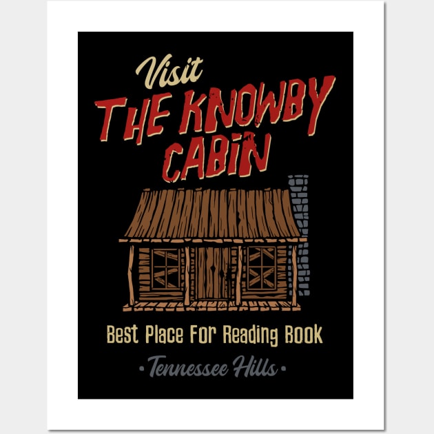 Visit The Knowby Cabin Wall Art by SunsetSurf